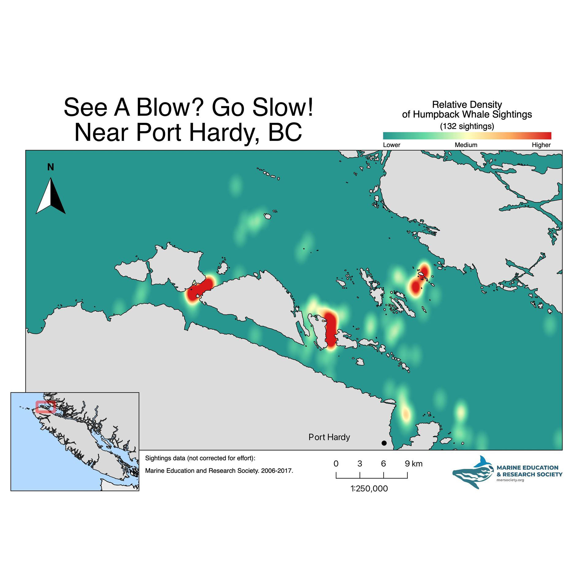 Port Hardy map